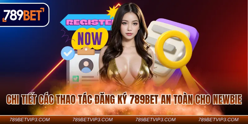 Chi tiết các thao tác đăng ký 789Bet an toàn cho newbie